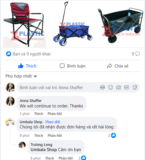 Phản hồi của khách hàng