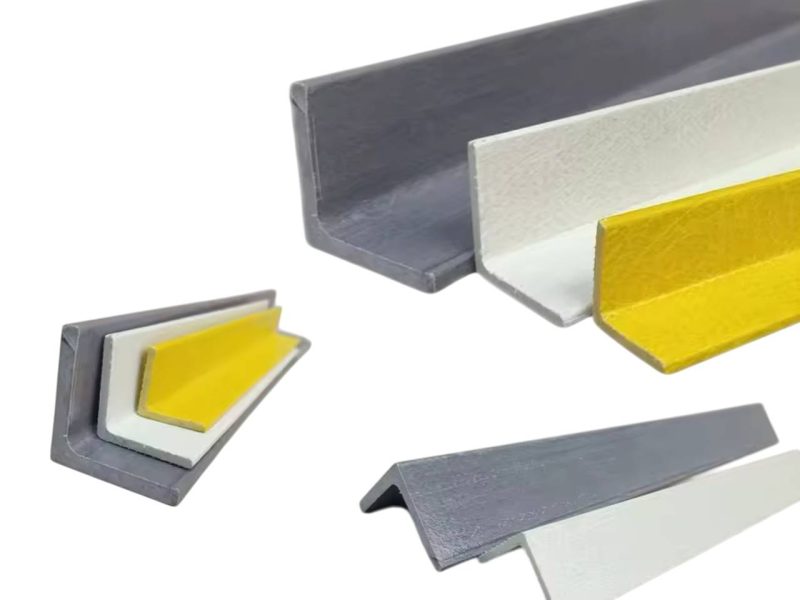 GFRP / FRP L profile composite material section