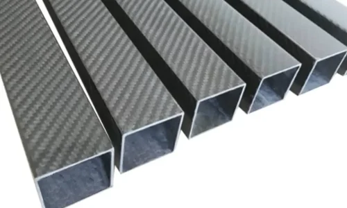 High-strength carbon fiber square tubing from 76Plastic in Vietnam