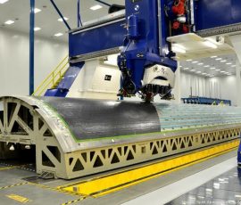 Carbon fiber composite production line for industrial manufacturing