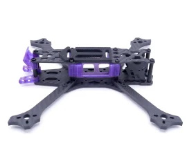 Carbon fiber drone frame assembly for UAV applications