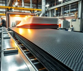 Carbon fiber sheet manufacturing process for advanced composite materials