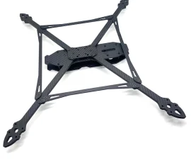 Carbon fiber UAV airframe for lightweight drone applications