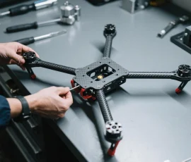 UAV carbon fiber frame manufacturing for lightweight drone applications